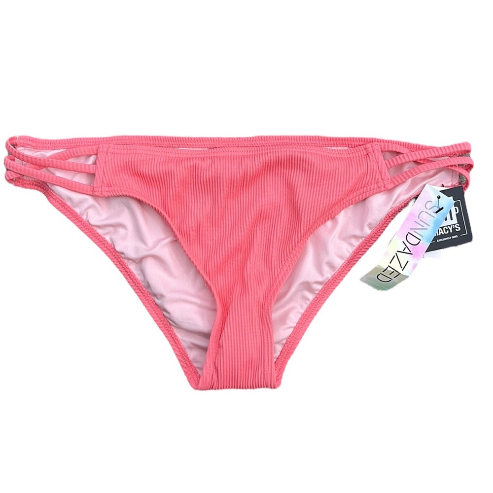 Sundazed salmon colored bikini bottoms